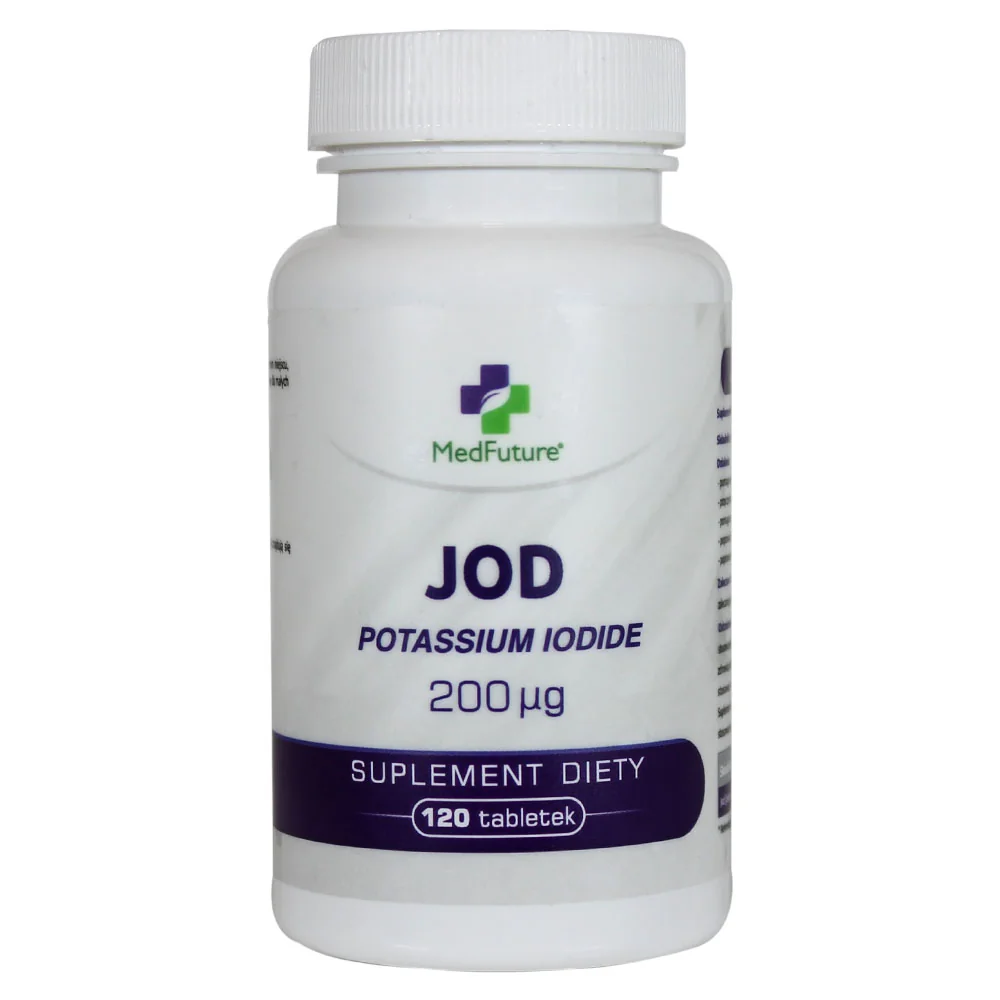 MedFuture  jodek potasu 200 µg, 120 tabletek 