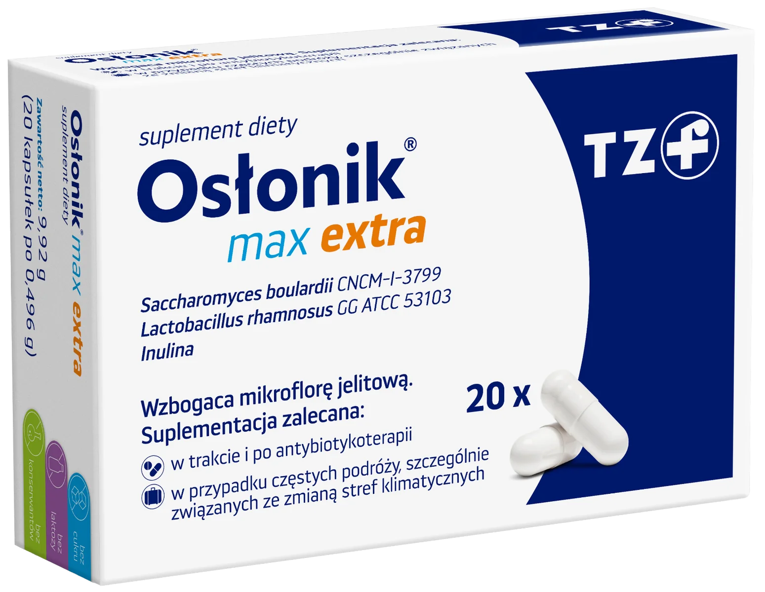 Osłonik Max Extra, suplement diety, 20 kapsułek