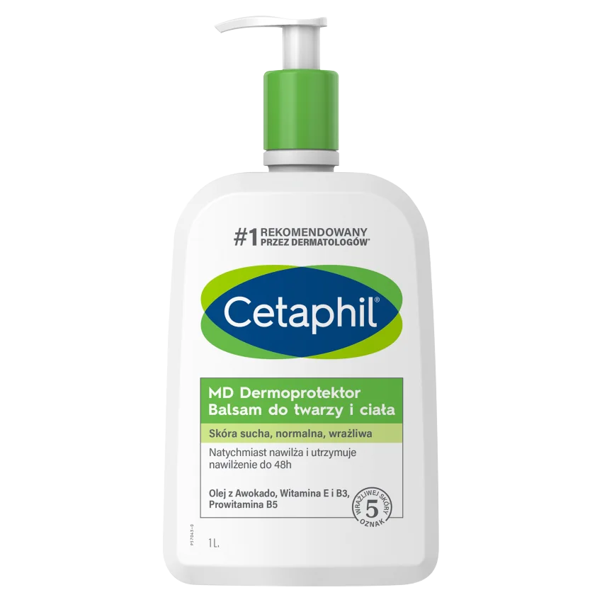 Cetaphil MD Dermoprotektor, Balsam do twarzy i ciała, 1000 ml