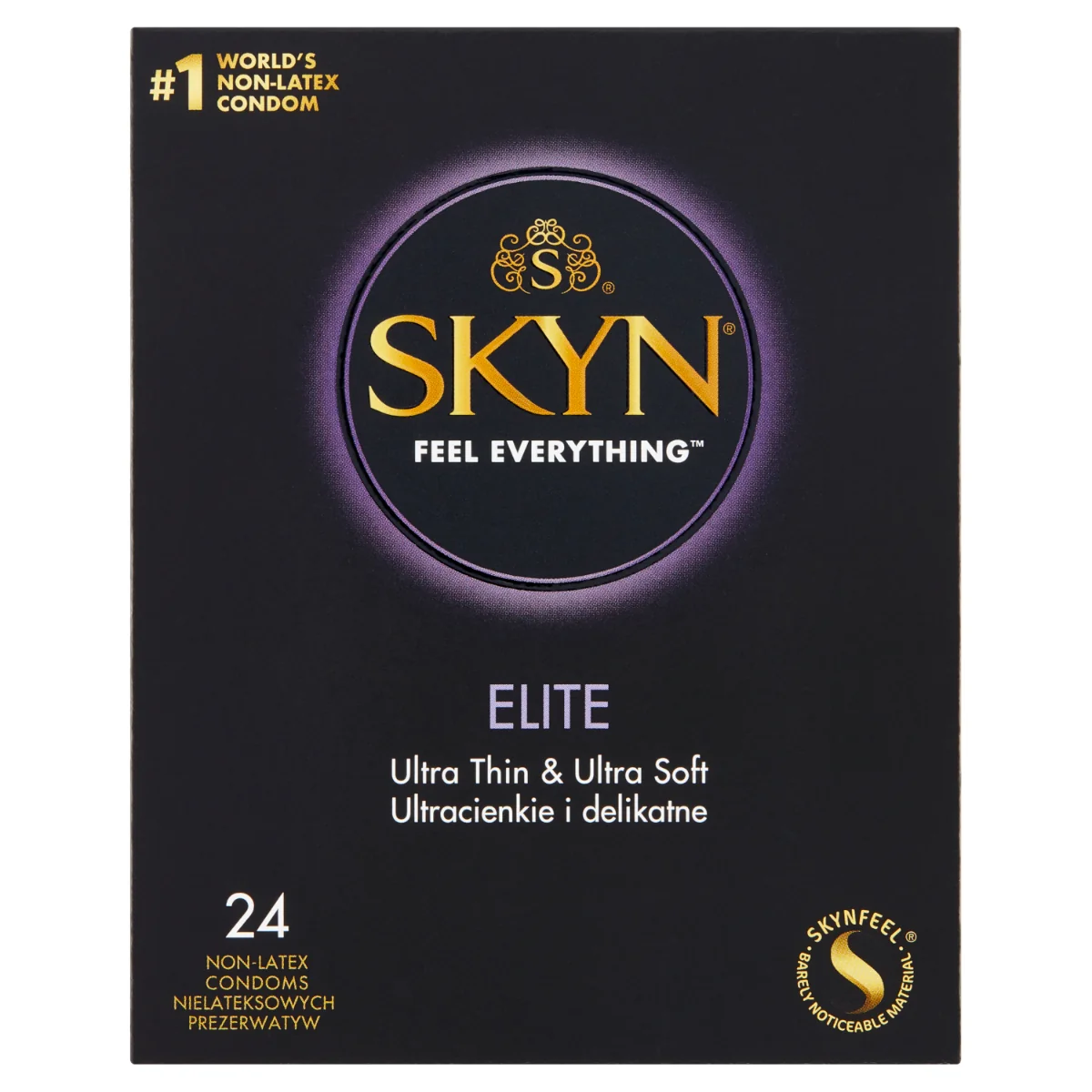 Skyn Elite prezerwatywy nielateksowe, 24 sztuki