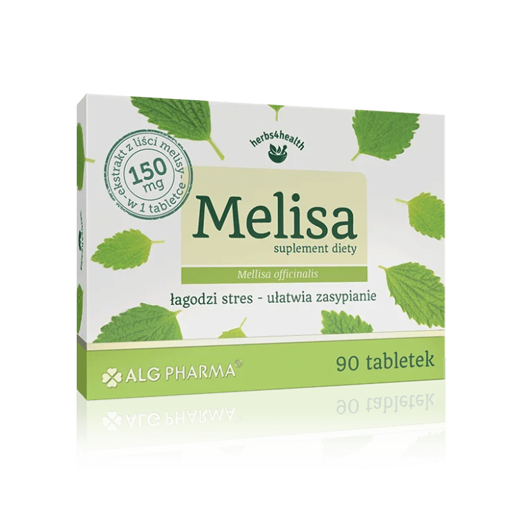 Melisa, suplement diety, 90 tabletek