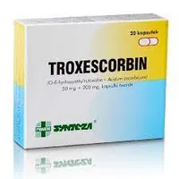 Troxescorbin, 50 mg+200 mg, 20 kapsułek