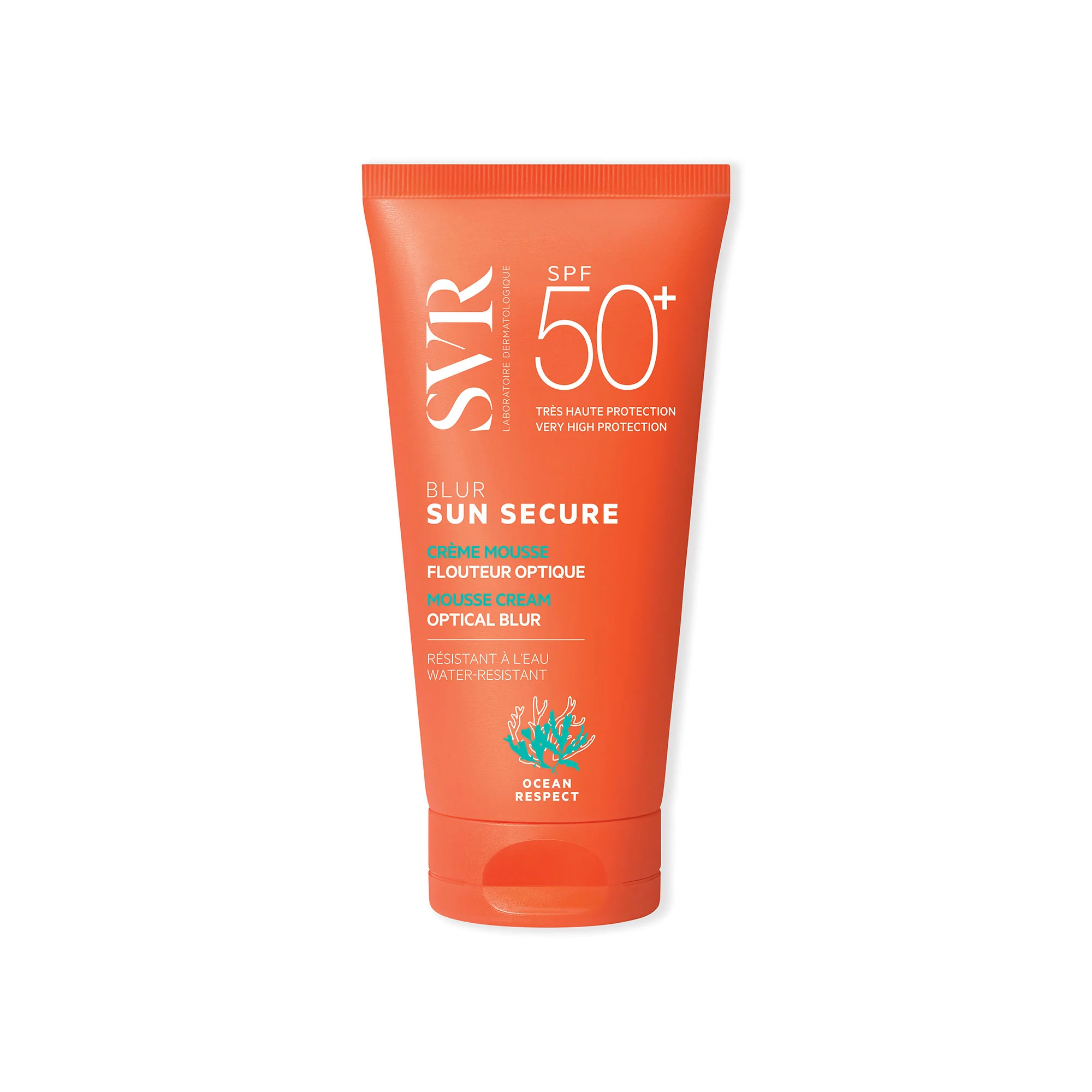 SVR SUN SECURE Blur Krem w piance bezzapachowy SPF 50+, 50 ml 