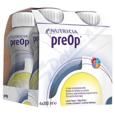 PreOp, 0,5 kcal/ml, smak cytrynowy, 4 x 200 ml