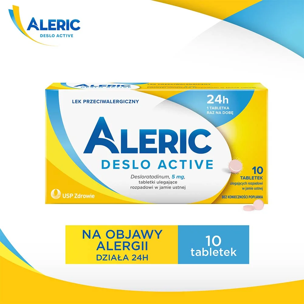 Aleric Deslo Active 5 mg, 10 tabletek