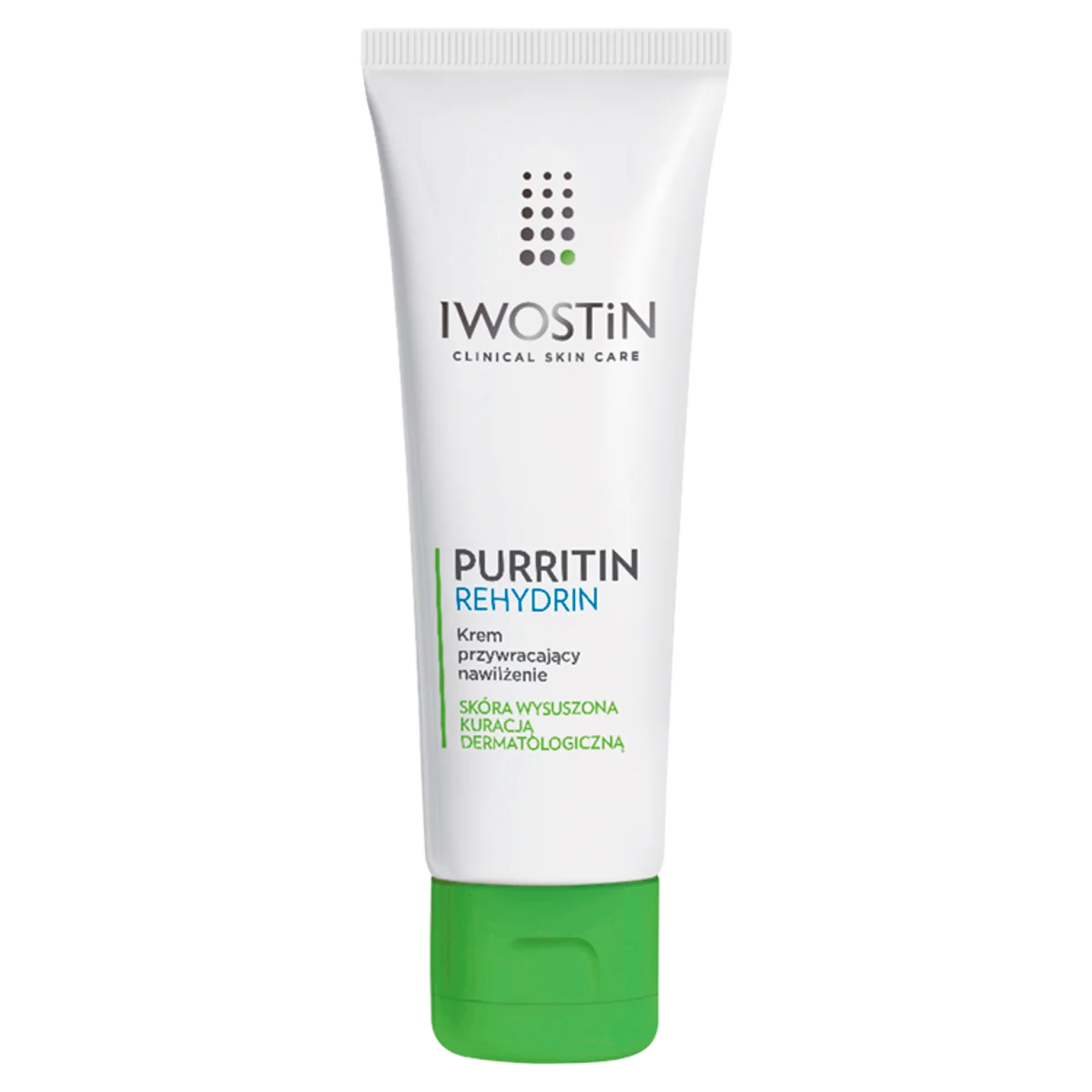 Iwostin Purritin Rehydrin, krem przywracający nawilżenie, 40 ml