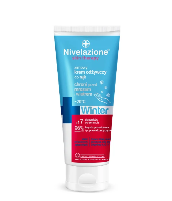 Nivelazione skin therapy Winter, Zimowy krem odżywczy do rąk, 75 ml