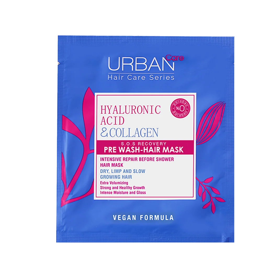 Urban Care Hyaluronic Acid & Collagen, nawilżająca maska do włosów, 50 ml