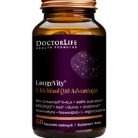 Doctor Life Longevity® Ubichinol Q10 Advantage, 60 kapsułek