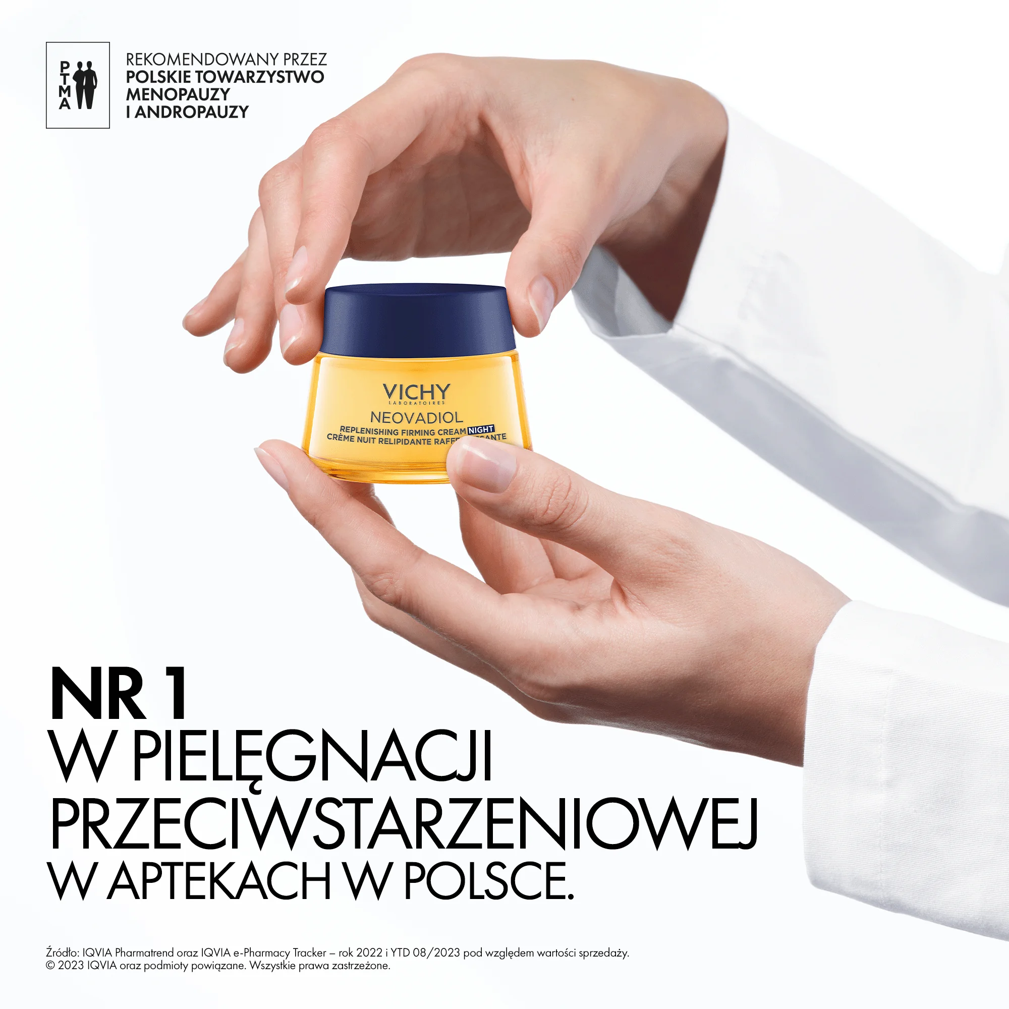 Vichy Neovadiol Po menopauzie krem na noc, 50 ml