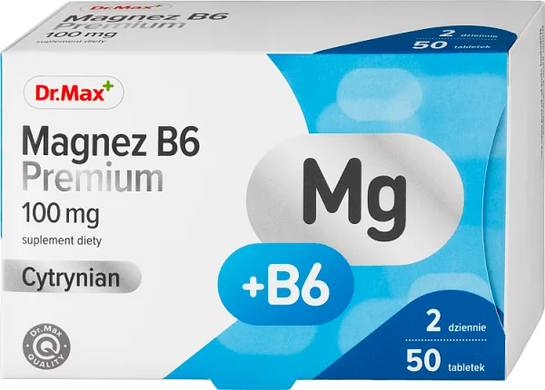 Magnez B6 Premium Dr. Max, 50 tabletek