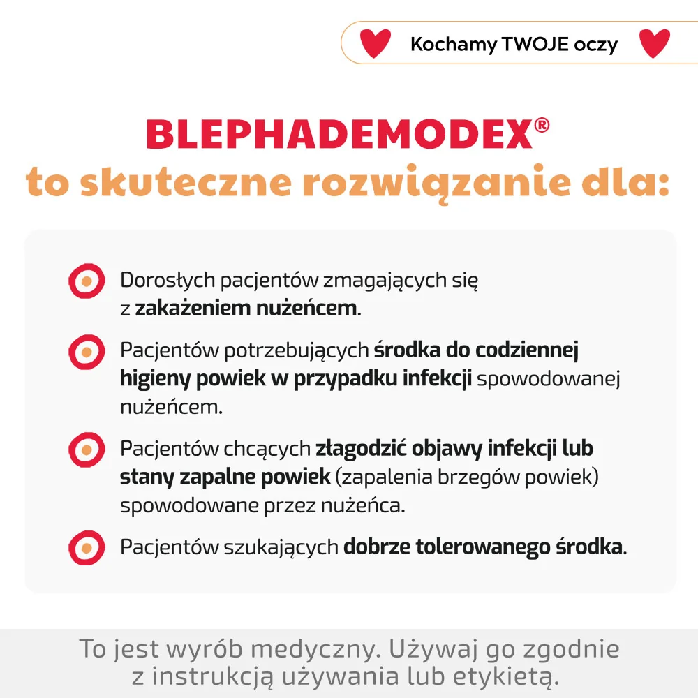 BlephaDemodex chusteczki, 30 sztuk