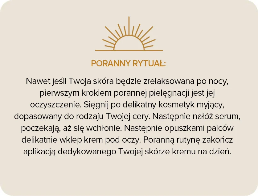 poranny rytuał Nuance