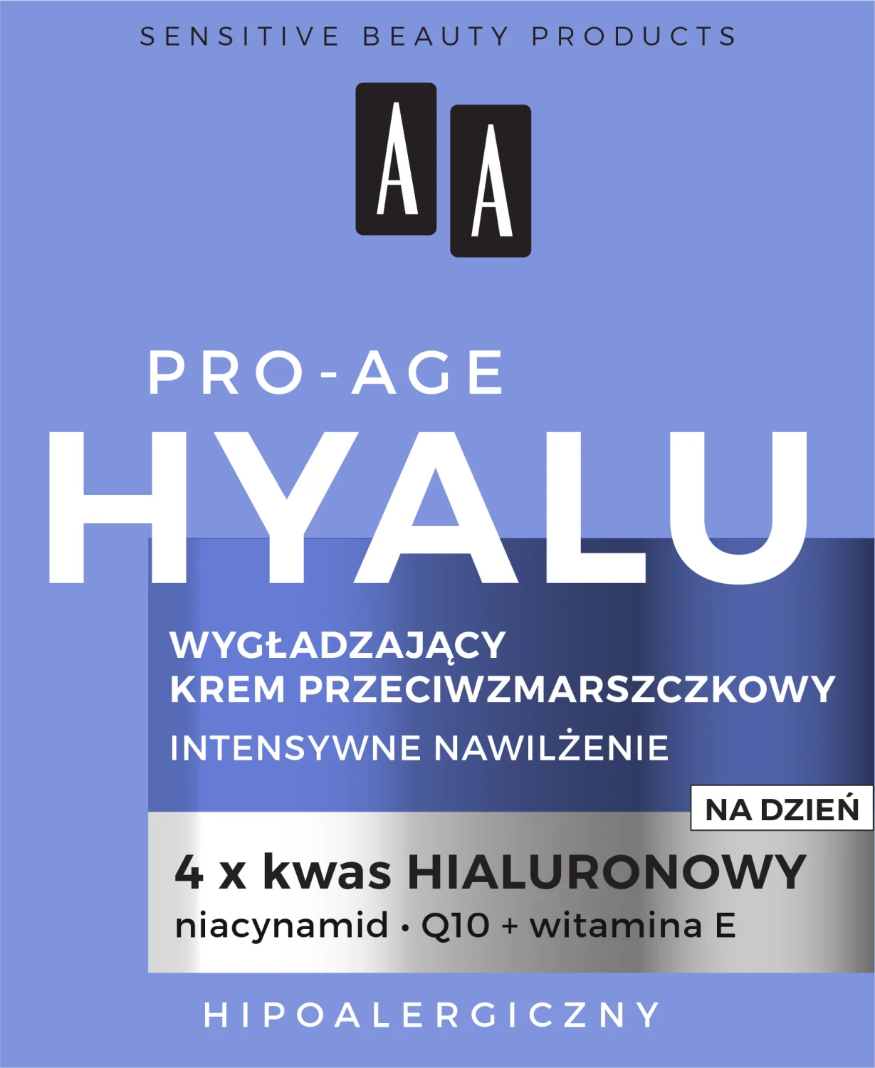 AA Pro-Age Hyalu wygładzający krem przeciwzmarszczkowy na dzień, 50ml