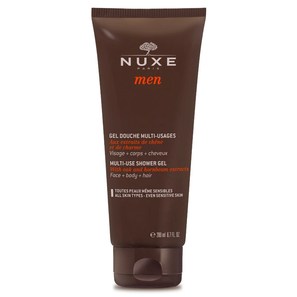 Nuxe Men Żel pod prysznic wielofunkcyjny, 200 ml