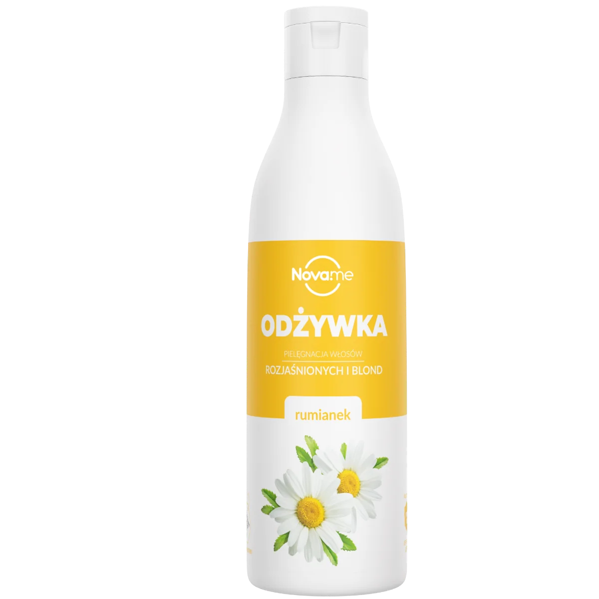 NOVAME, Rumianek, odżywka do włosów rozjaśnianych i blond, 300 ml