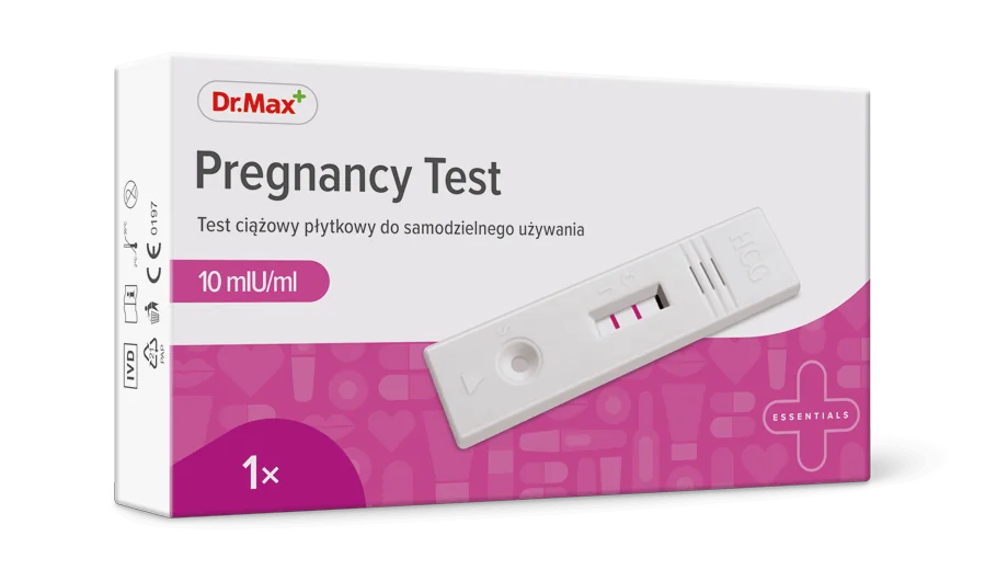 Pregnancy Test Dr.Max, test ciążowy, 1 sztuka