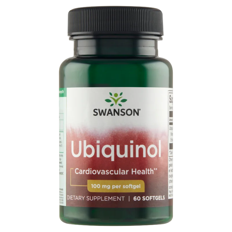 Swanson Ubiquinol 100 mg, suplement diety, 30 kapsułek