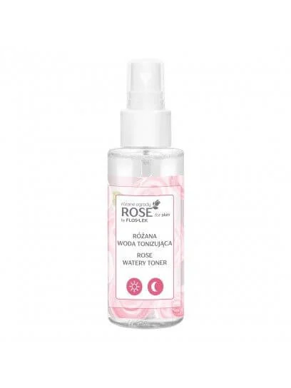 Floslek Rose For Skin, różana woda tonizująca, 95 ml