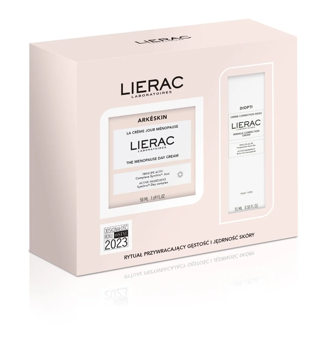 Lierac Arkeskin krem na dzień, 50 ml + krem pod oczy, 15 ml