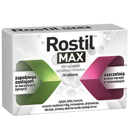 Rostil max, 500 mg, 30 tabletek