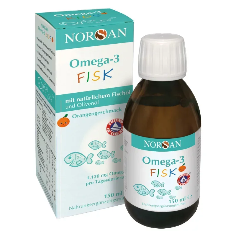 Norsan Omega-3 Fisk, 150 ml