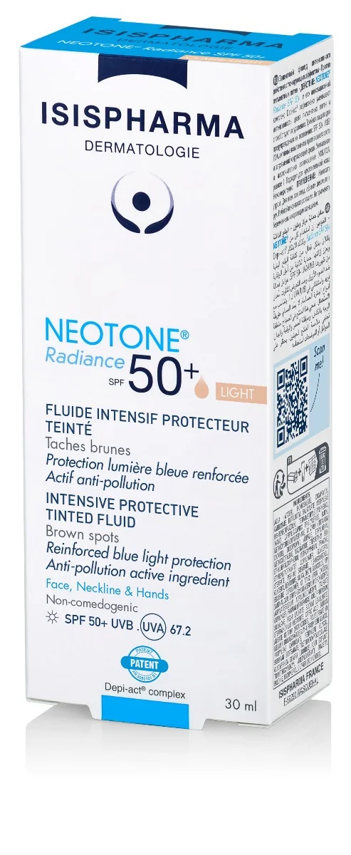 Isispharma Neotone Radiance, serum na dzień przeciw przebarwieniom SPF 50 light, 30 ml