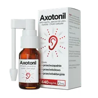 Axotonil 440 mg/ml, aerozol do uszu, roztwór, 10 ml