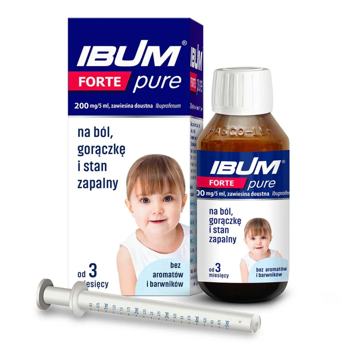Ibum Forte Pure, 200 mg/5 ml, zawiesina doustna, 100 g