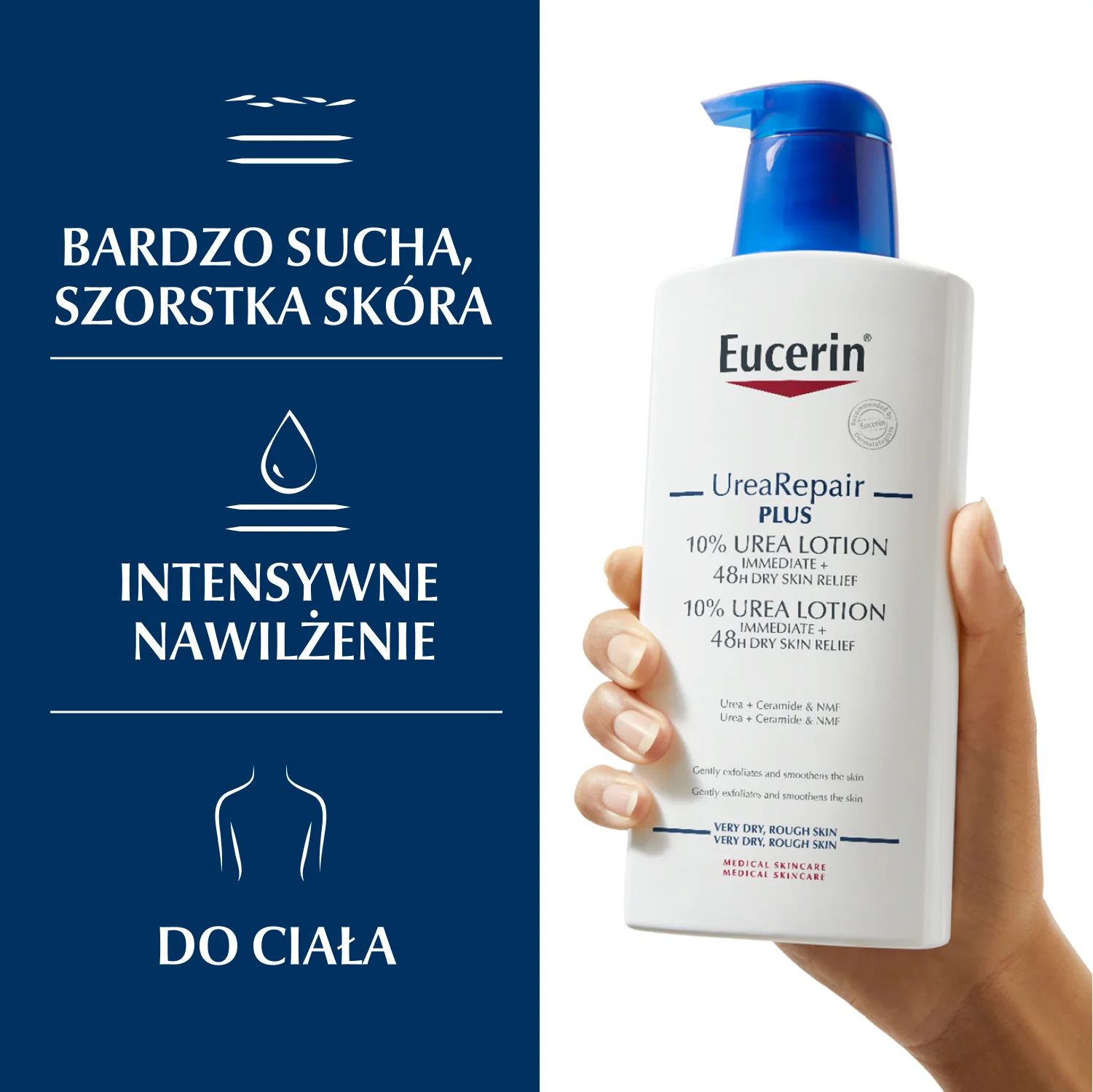 Eucerin UreaRepair PLUS emulsja z 10% mocznika, 400 ml