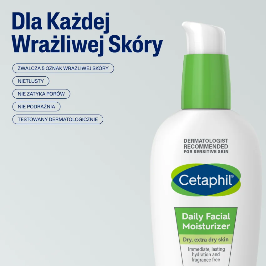 Cetaphil krem nawilżający do twarzy na dzień, 88 ml