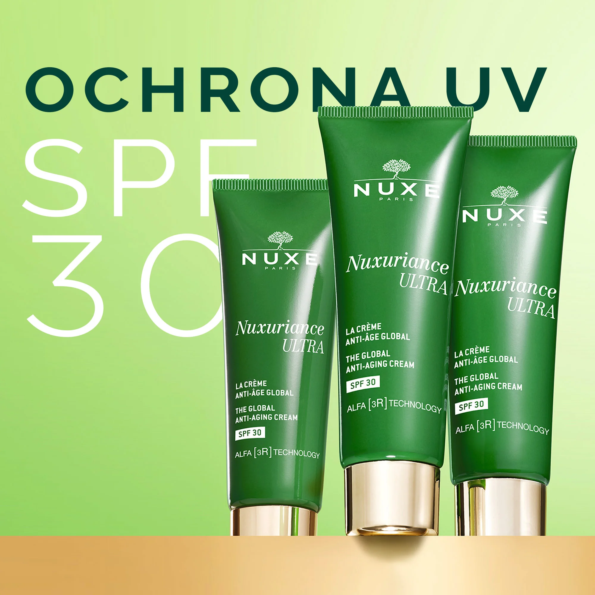 NUXE Nuxariance Ultra krem do twarzy przeciwstarzeniowy na dzień SPF 30, 50 ml