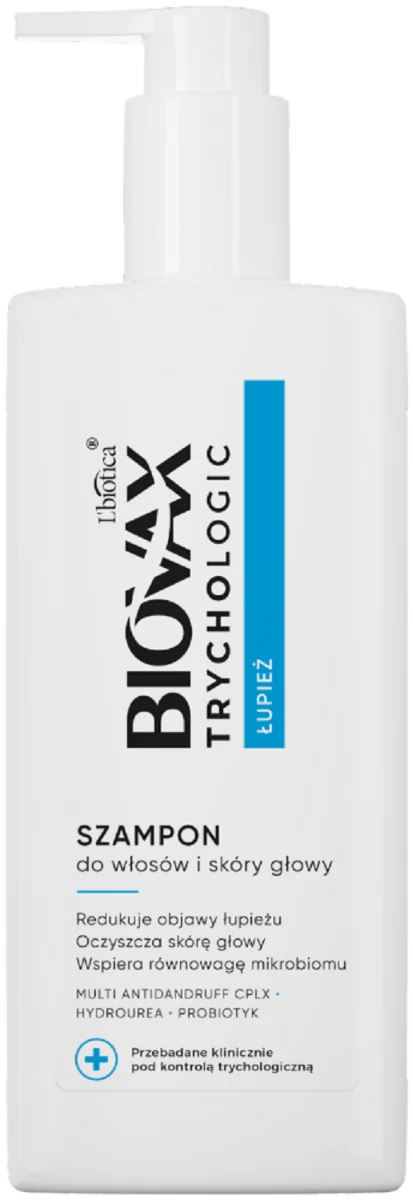 Biovax Trychologic Łupież, szampon do włosów i skóry głowy, 200 ml