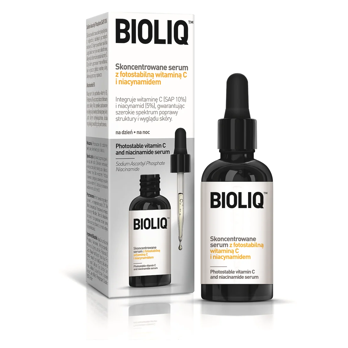 Bioliq Pro, skoncentrowane serum z fotostabilną witaminą C i niacynamidem, 20 ml