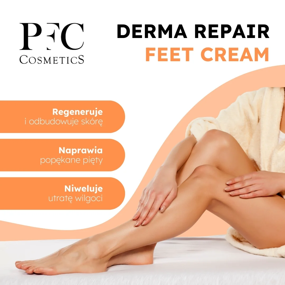 PFC Derma Repair Feet Cream krem do stóp intensywnie nawilżający, 75 ml