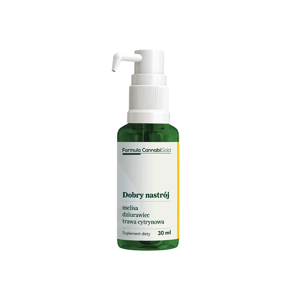 CannabiGold Formula, Dobry Nastrój, suplement diety, 30 ml