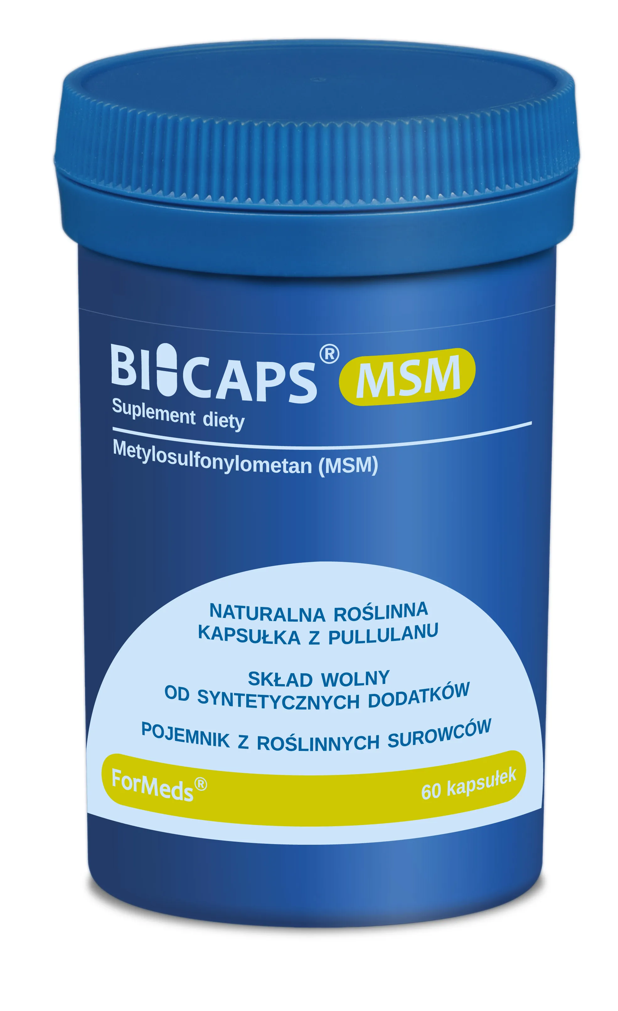 ForMeds Bicaps MSM, suplement diety, 60 kapsułek