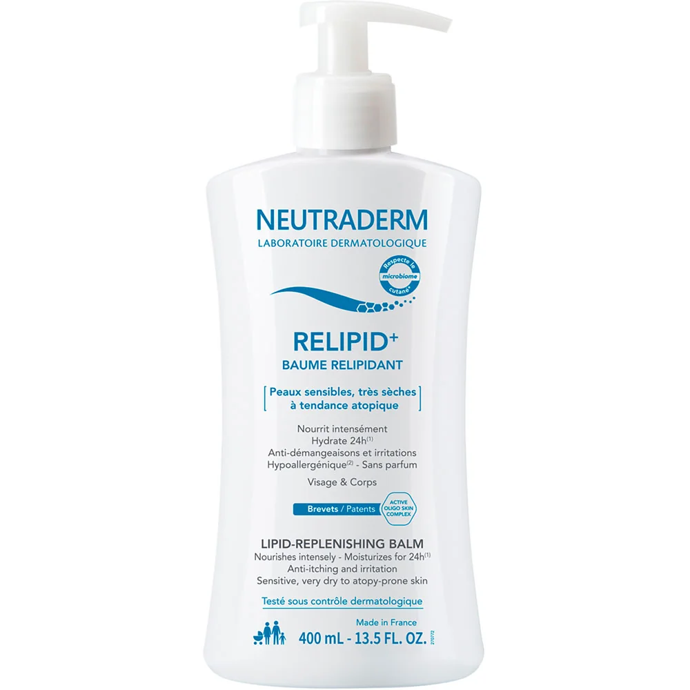 Neutraderm Relipid+, balsam odbudowujący warstwę lipidową, 400 ml