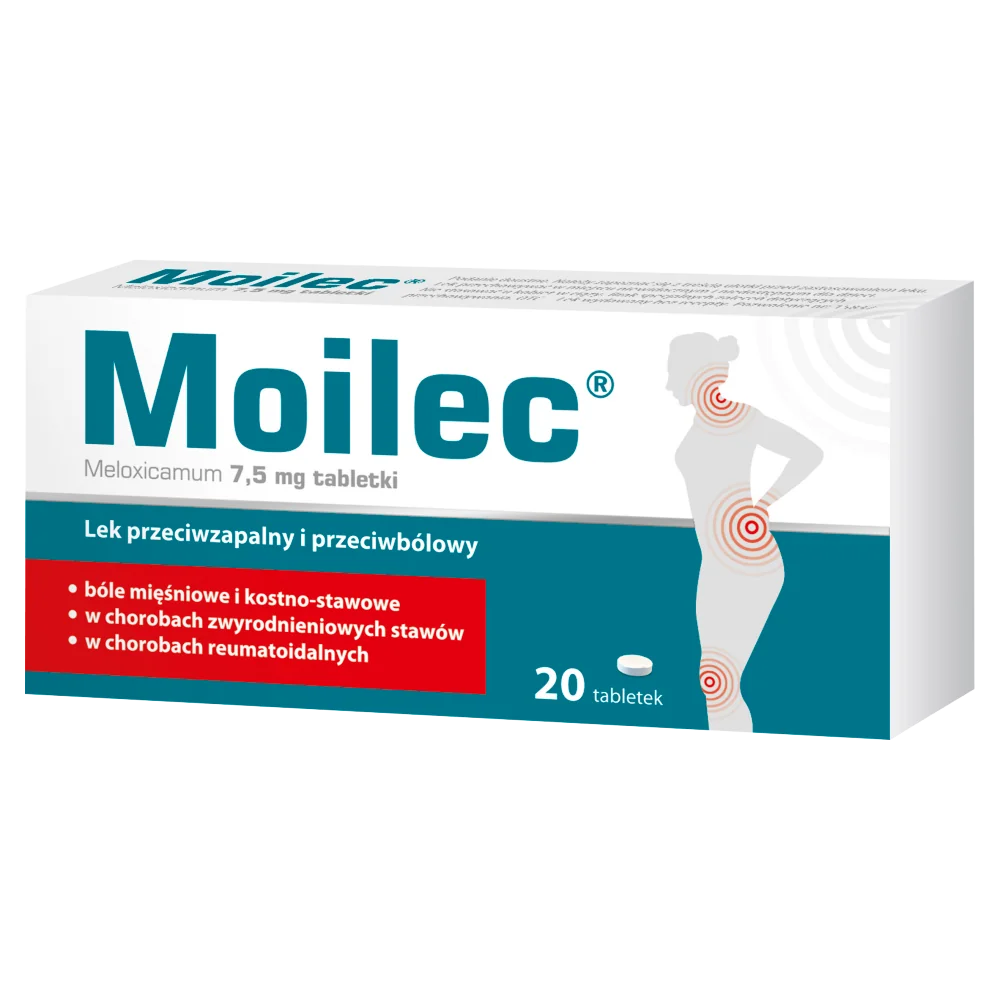 Moilec, 7,5 mg, 20 tabletek