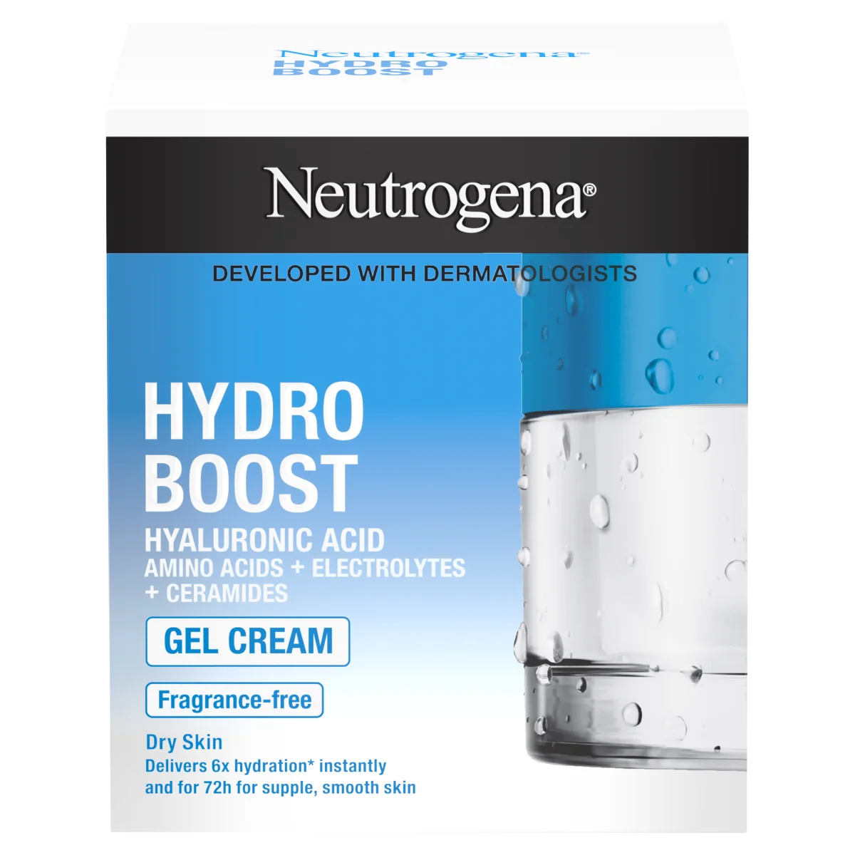 Neutrogena Hydro Boost Gel Cream, intensywnie nawadniający żel-krem do twarzy, 50 ml