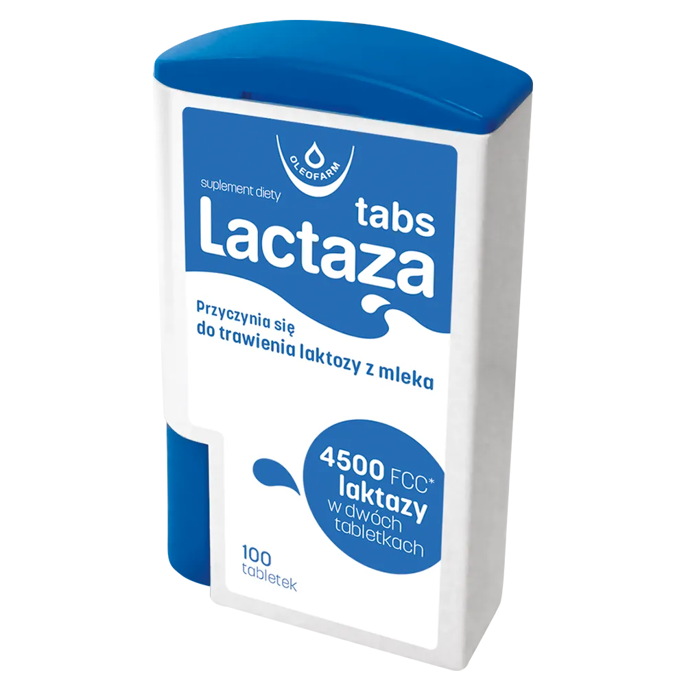 Lactaza Tabs, 100 tabletek 