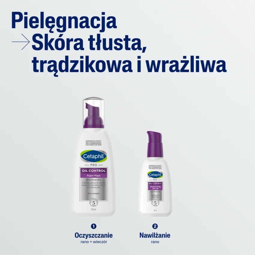 Cetaphil Pro Oil Control krem nawilżająco-matujący, SPF 30, 118 ml