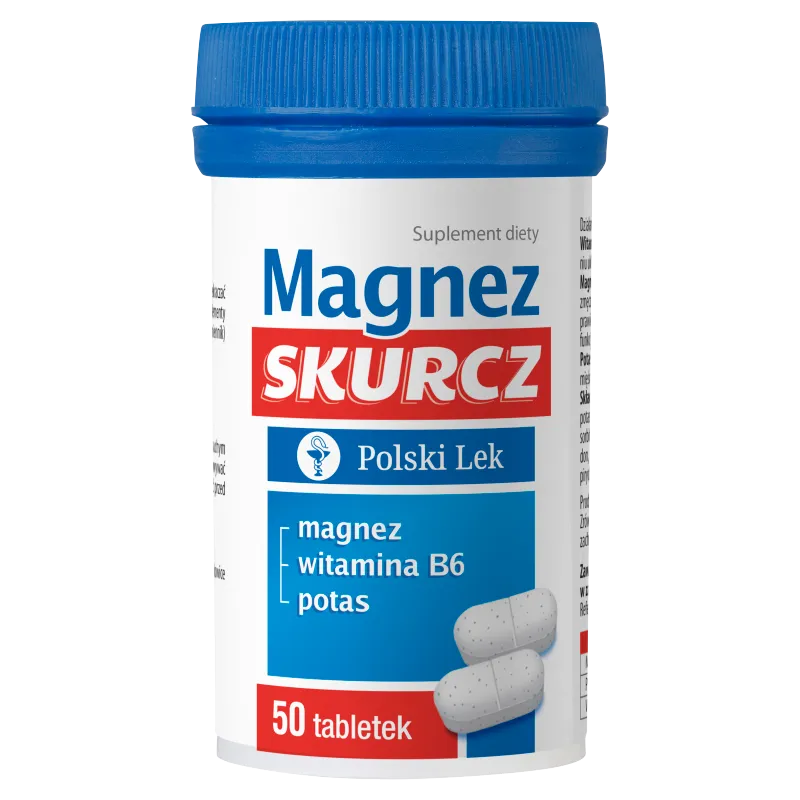 Magnez skurcz, suplement diety, 50 tabletek
