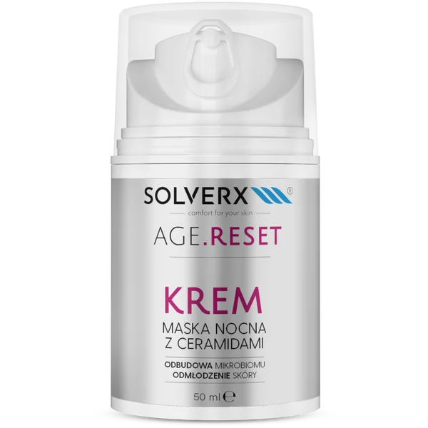 Solverx Age Reset, Krem-maska na noc, 50 ml