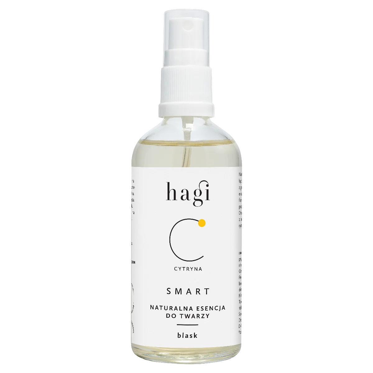 Hagi SMART Face Yoga C odświeżająca esencja-tonik do twarzy z cytryną, 100 ml