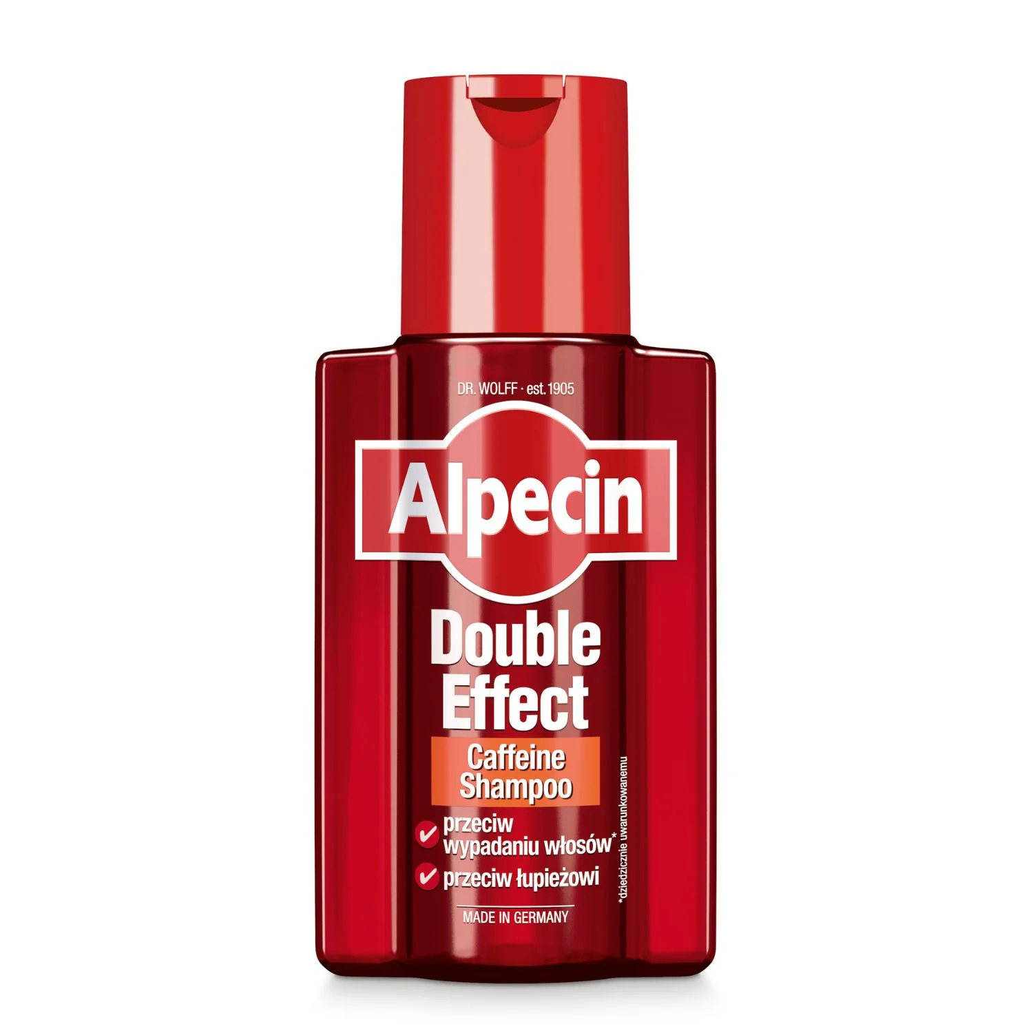 Alpecin Double Effect Coffeine, szampon do włosów, 200 ml