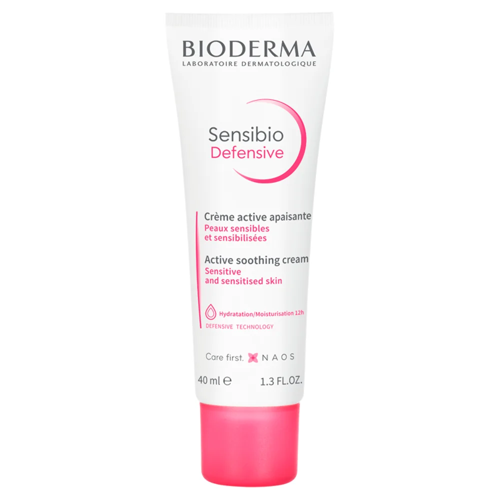 Bioderma Sensibio Defensive, krem do skóry wrażliwej, 40 ml