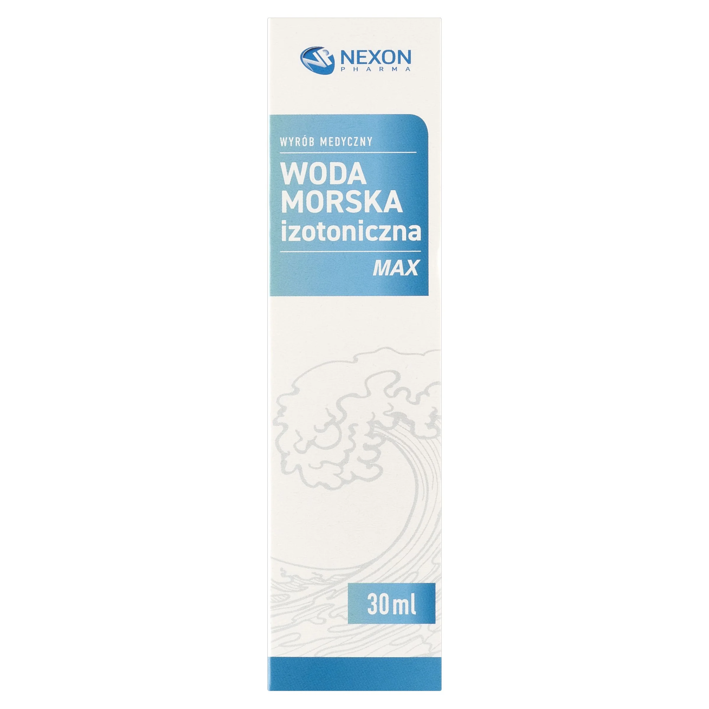 Nexon Pharma MAX, woda morska izotoniczna, 30 ml