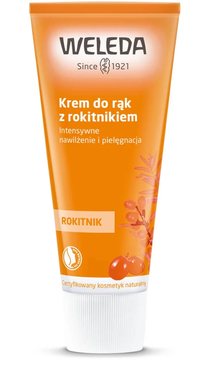 Weleda, Krem do rąk z rokitnikiem, 50 ml