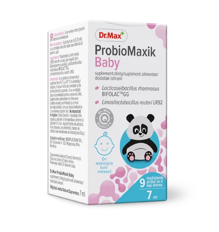 ProbioMaxik Baby Dr. Max, suplement diety, krople 7 ml